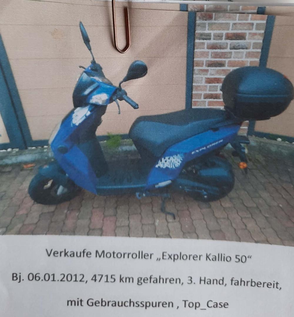 Motorrad verkaufen Explorer Kallio50  Ankauf